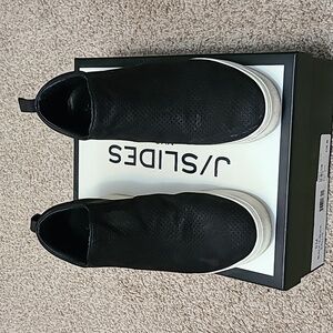 J Slides black size 8